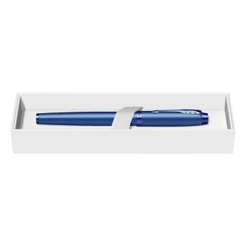 Ручка перьевая Parker IM Monochrome F328, Blue PVD (Перо F)